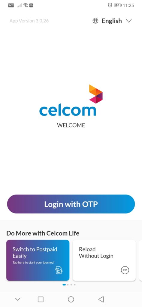 cara daftar prabayar celcom